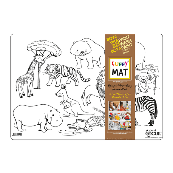Funny Mat Vahşi Hayvanlar 1114