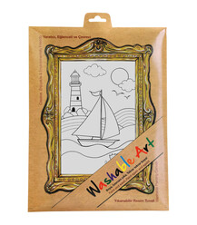Funny Kids - Funny Mat -Washable Art - Deniz Feneri 