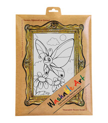 Funny Kids - Funny Mat -Washable Art - Kelebek