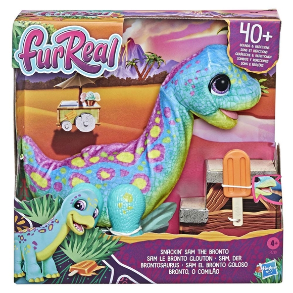 FurReal Snackin Sam The Bronto İnteraktif Dinozor F1739
