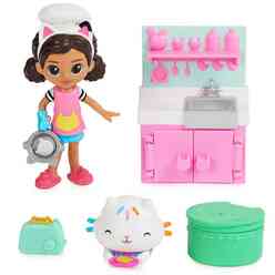 Gabby’S Dollhouse Cat-Tivity Paketi - Gabby Yemek Paketi Sld SPM-6066483 - Thumbnail