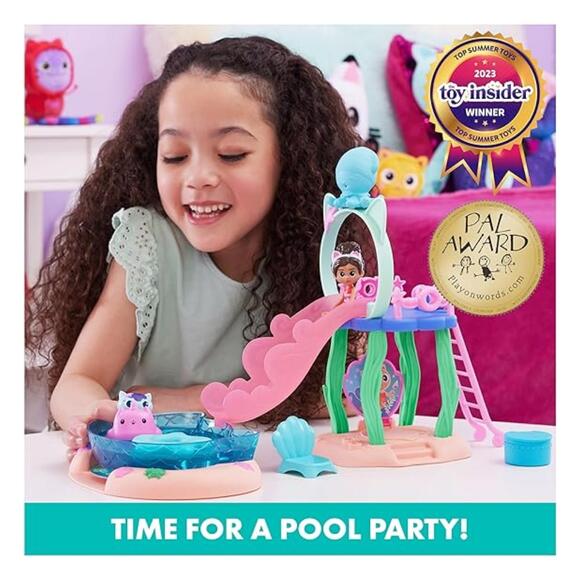 Gabby’S Dollhouse Purrific Pool Party Oyun Seti