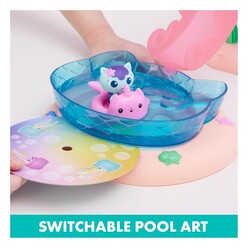 Gabby’S Dollhouse Purrific Pool Party Oyun Seti - Thumbnail