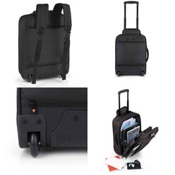Gabol Pilot El Bagajı Laptop Sırt Çantası Siyah 404312 - Thumbnail