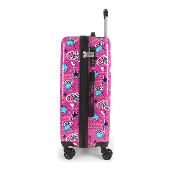 Gabol Trolley Valiz Orta Boy Pembe Sticker 234146