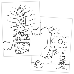 Galt Dot to Dot Pad Aktivite Kitabı A3048L - Thumbnail