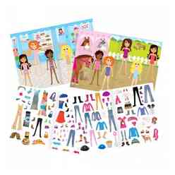 Galt Sticker Book Fashion - Thumbnail