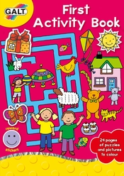 Galt First Activity Book Aktivite Kitabı L3077A - Thumbnail