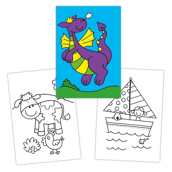 Galt First Colouring Pad Aktivite Kitabı A3056L