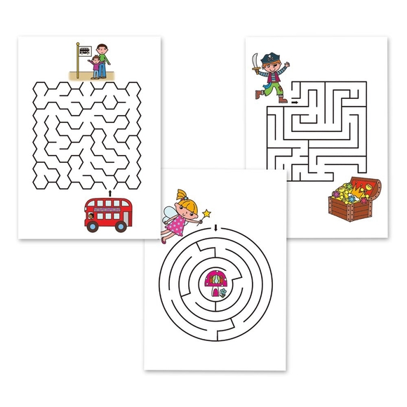 Galt Maze Pad Aktivite Kitabı 1004753