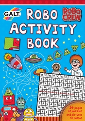 Galt Robo Activity Book Aktivite Kitabı 1105398 - Thumbnail