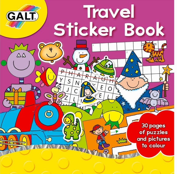 Galt Travel Sticker Book Aktivite Kitabı L3066E
