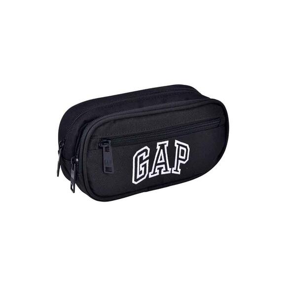 Gap Kalem Çantası 3 Bölmeli Siyah 12833