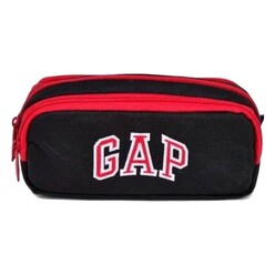 Gap - Gap Kalem Çantası 3 Bölmeli Siyah 12867