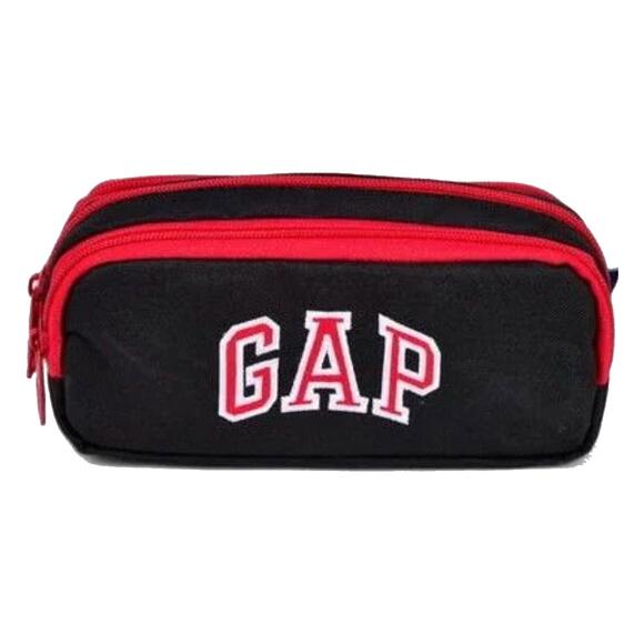 Gap Kalem Çantası 3 Bölmeli Siyah 12867