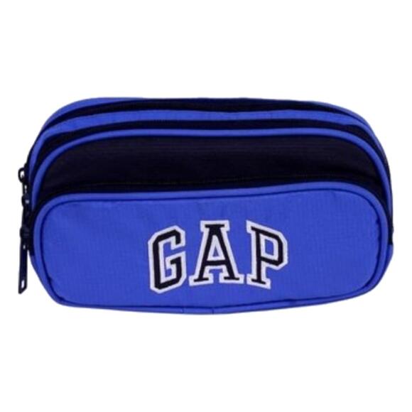 Gap Kalem Çantası 3 Bölmeli Yeşil - Saks 12856
