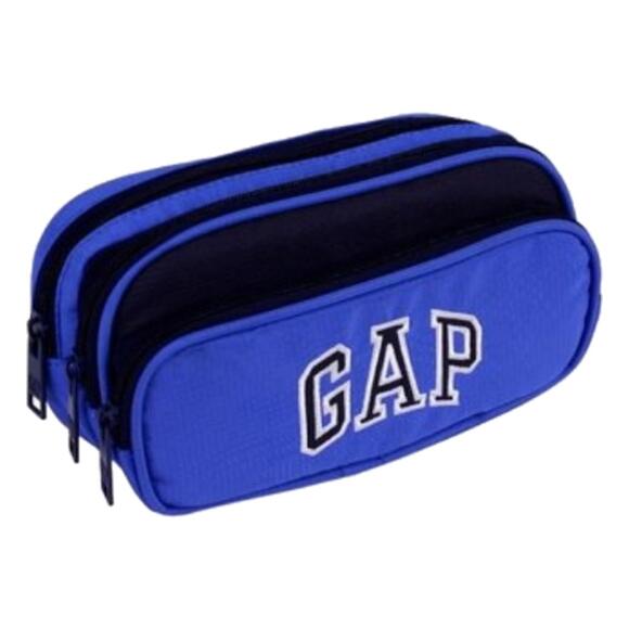 Gap Kalem Çantası 3 Bölmeli Yeşil - Saks 12856