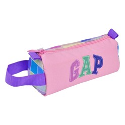 Gap Kids Kalem Çantası Oval Pembe 13384 - Thumbnail