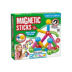 Rastplay Gepettoys - Gepettoys 42 Parça Manyetik Çubuklar