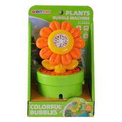 Markasız Oyuncak - Gepettoys Baloncuk Çıkaran Saksılı Çiçek P82308