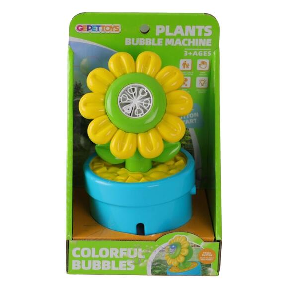 Gepettoys Baloncuk Çıkaran Saksılı Çiçek P82308