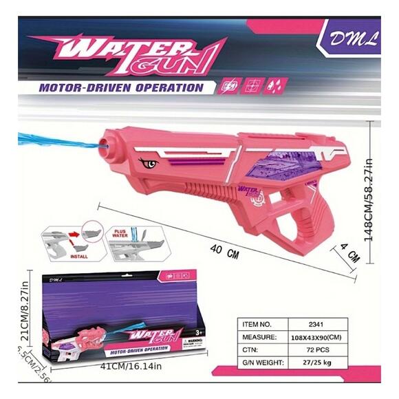 Gepettoys Şarjlı Otamatik Büyük Su Tabancası