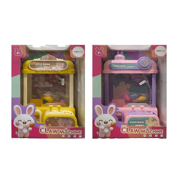 Gepettoys Tam Otomatik Oyuncak Yakalama Makinesi (Tavşan Ve Ayıcık Model Mix) LQL3320