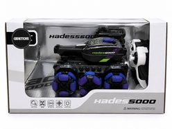 Markasız Oyuncak - Gepettoys Uzaktan Kumandalı Çift Kontrollü 6 Teker Su Topu Atan Akrobat Tank 4D-Y13
