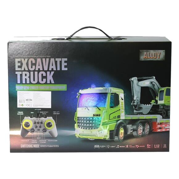 Gepettoys Uzaktan Kumandalı Metal Tır Çantalı HJ8010