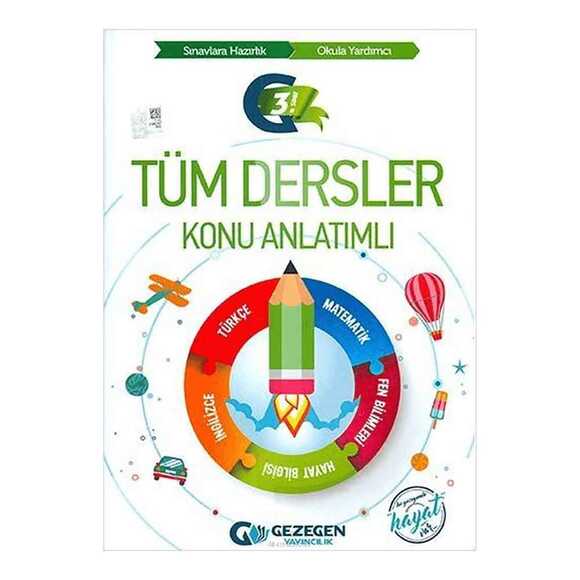 Gezegen 3. Sınıf Tüm Dersler Konu Anlatımlı
