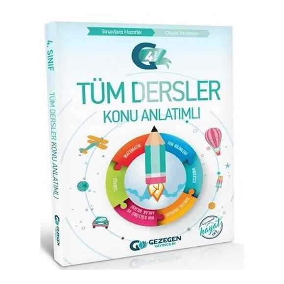Gezegen 4. Sınıf Tüm Dersler Konu Anlatımlı