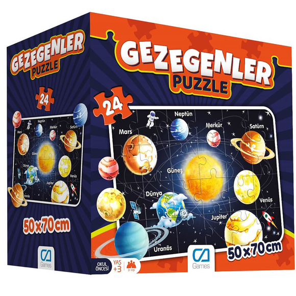 Gezegenler Eğitici Puzzle 5026