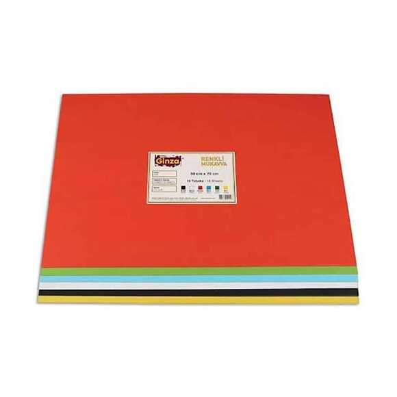 Ginza Renkli Mukavva 35X50 Karışık GN-0455
