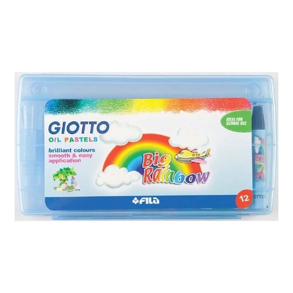 Giotto 12 Renk Yağlı Pastel Boya