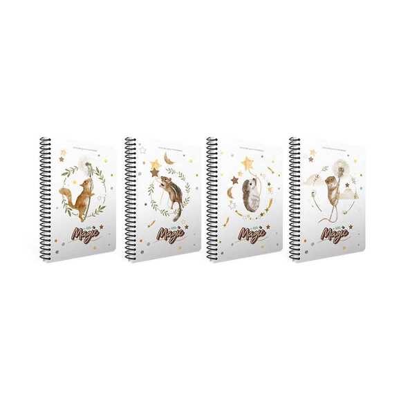 Gıpta 17x24cm 120 Yaprak Çizgili Magic Spiralli Sert Kapak Defter 6235000