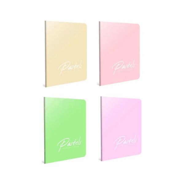 Gıpta A4 60Yp. Pastel Tel Dikiş Pp Kapak Defter Çizgili 4115