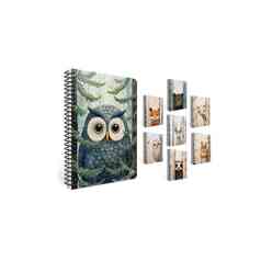 Gıpta A4 80 Yaprak Kareli Sneak Peek Spiralli Karton Kapak Defter 7291000 - Thumbnail