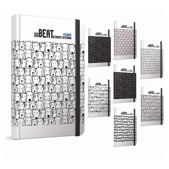 Gıpta Beat 19x26cm Dikişli Sert Kapak Defter 120yp Çizgili 4225