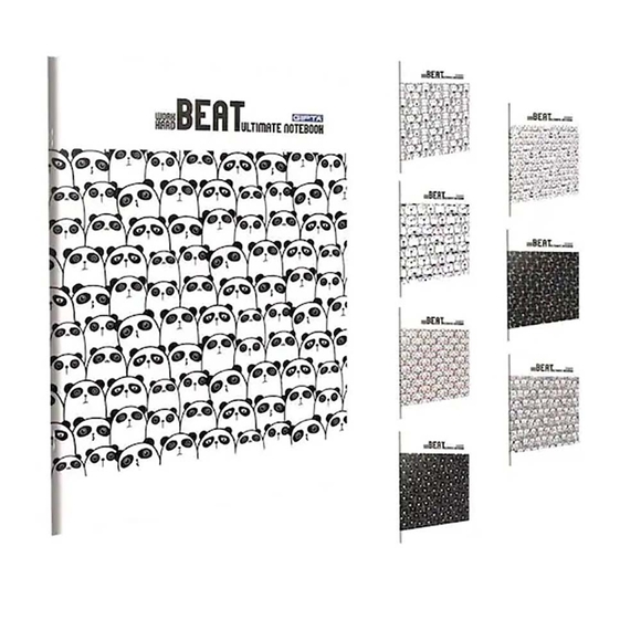 Gıpta Beat A4 Dikişli Karton Kapak Defter 80yp Çizgili 4604