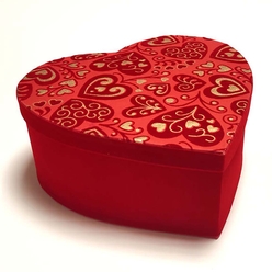 Gıpta Kutu - Gıpta Daisy Kırmızı 5 Nolu 215*220*95Mm BX8897-05