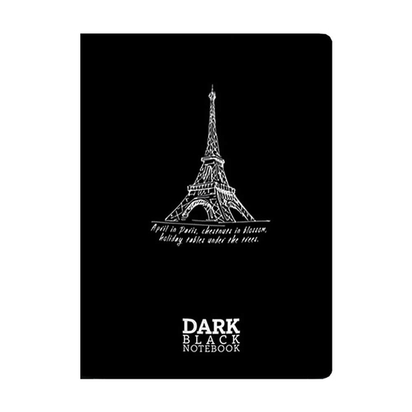 Gıpta Dark A5 Defter Karton Kapak 36 Yaprak Çizgisiz 2677 