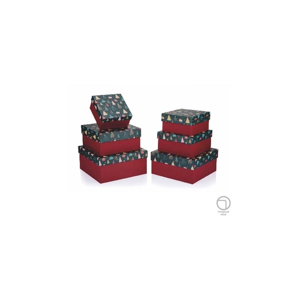 Gıpta Emas Kare 5 Nolu Kutu 210x210x105 BX9674-05