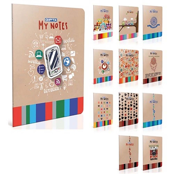 Gıpta My Notes Tel Dikişli Pp Kapak Defter A4 60 Yp Kareli 2883