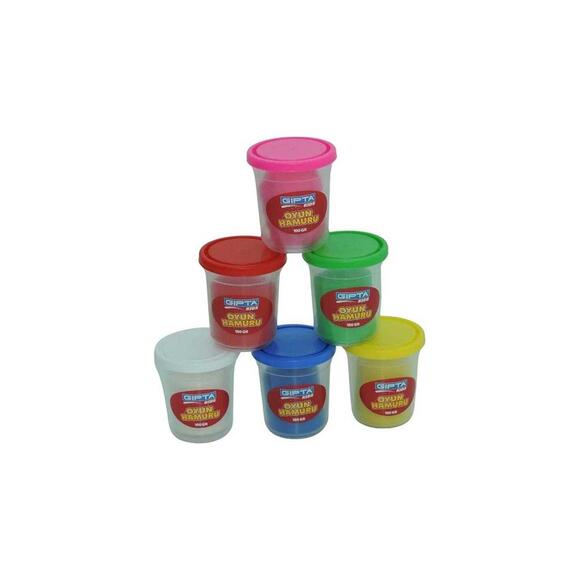 Gıpta Oyun Hamuru Hamuru 6 Renk