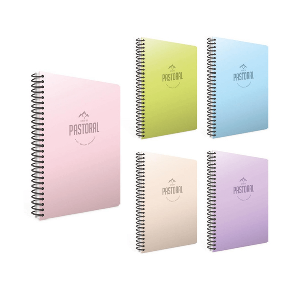 Gıpta Pastoral A4 Spiralli Defter PP Kapak 72 Yaprak Çizgili 3241