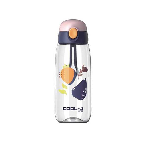 Gıpta Pipetli Kilitli Tritan Matara 600ML Mavi K754900