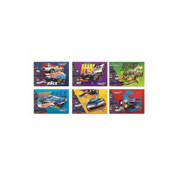 Gıpta Resim Defteri 25x35cm 15 Yaprak Spiralli Hot Wheels 5437000