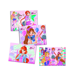 Gıpta Winx Spiralli Resim Defteri 17x24 cm 15 Yaprak 3-3089 - Thumbnail