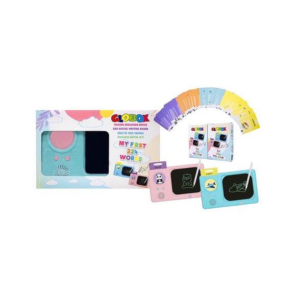 Globox 4018 Sesli Ve Yazı Tahtalı İngilizce Kelime Seti