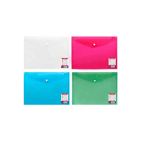 Globox A4 Kartlı Çıtçıtlı Karışık Dosya 6458
